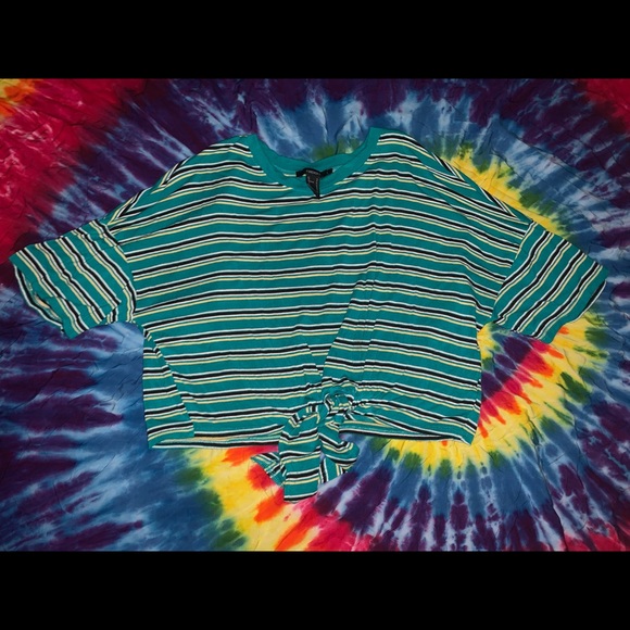 Forever 21 Crop Top & long sleeve Bodysuit Bundle - Picture 2 of 5